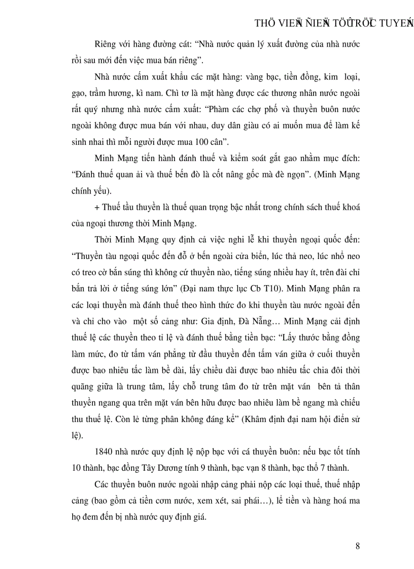 image for page Sự hình thành và tác động của chính sách Bế quan tỏa cảng dưới triều Minh Mạng