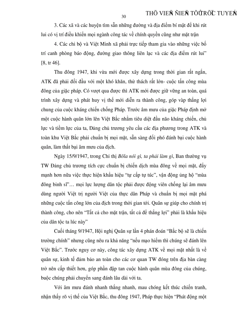 image for page Đảng lãnh đạo xây dựng ATK ở Tuyên Quang trong kháng chiến chống thực dân Pháp 1946 1954