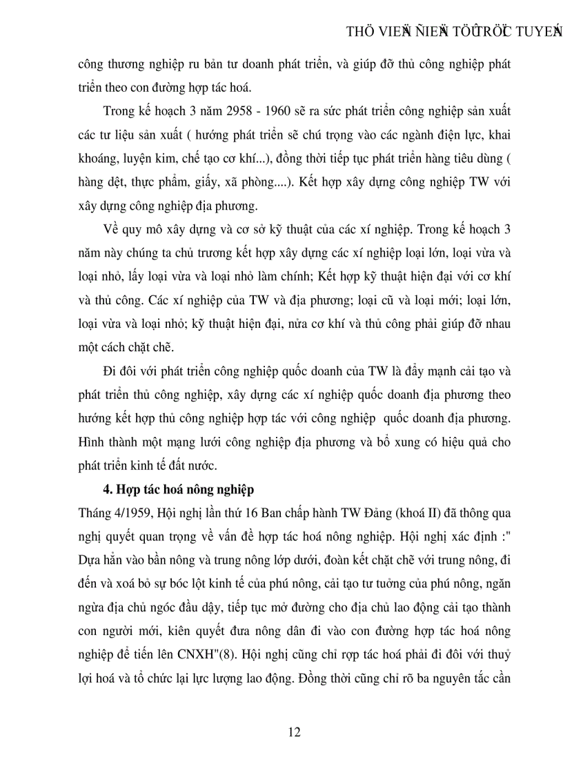 image for page Biến đổi cơ cấu kinh tế xã hội miền Bắc thời kỳ 1954 1960