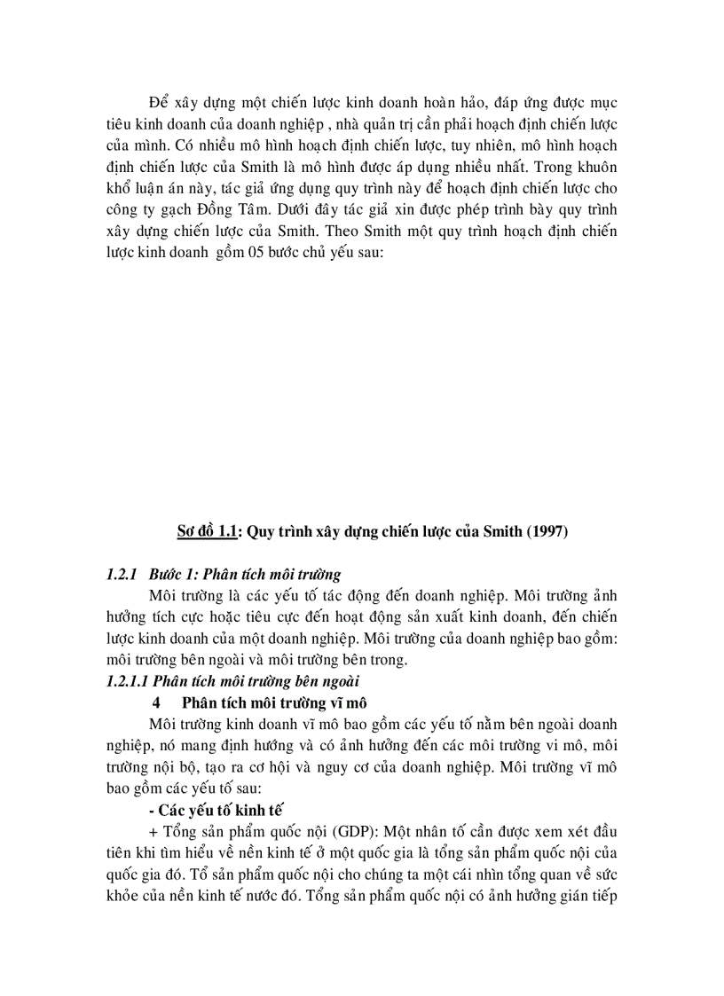 image for page Định hướng chiến lược phát triển công ty gạch đồng tâm đến năm 2010