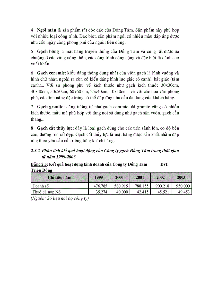 image for page Định hướng chiến lược phát triển công ty gạch đồng tâm đến năm 2010
