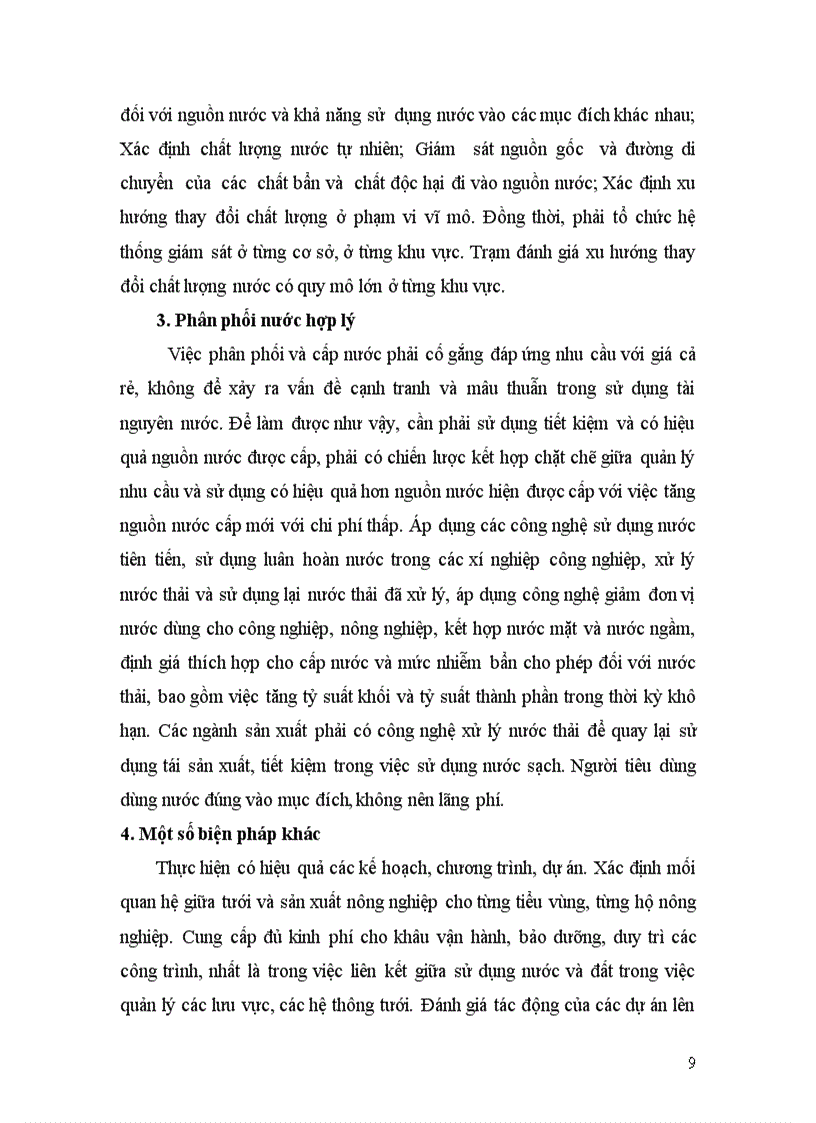 image for page Tiểu luận Bảo vệ nguồn tài nguyên nước