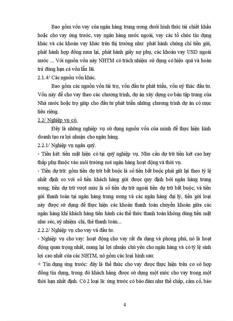 image for page Báo cáo Hoạt động tín dụng của hệ thống NHTM Việt Nam trong giai đoạn hiện nay