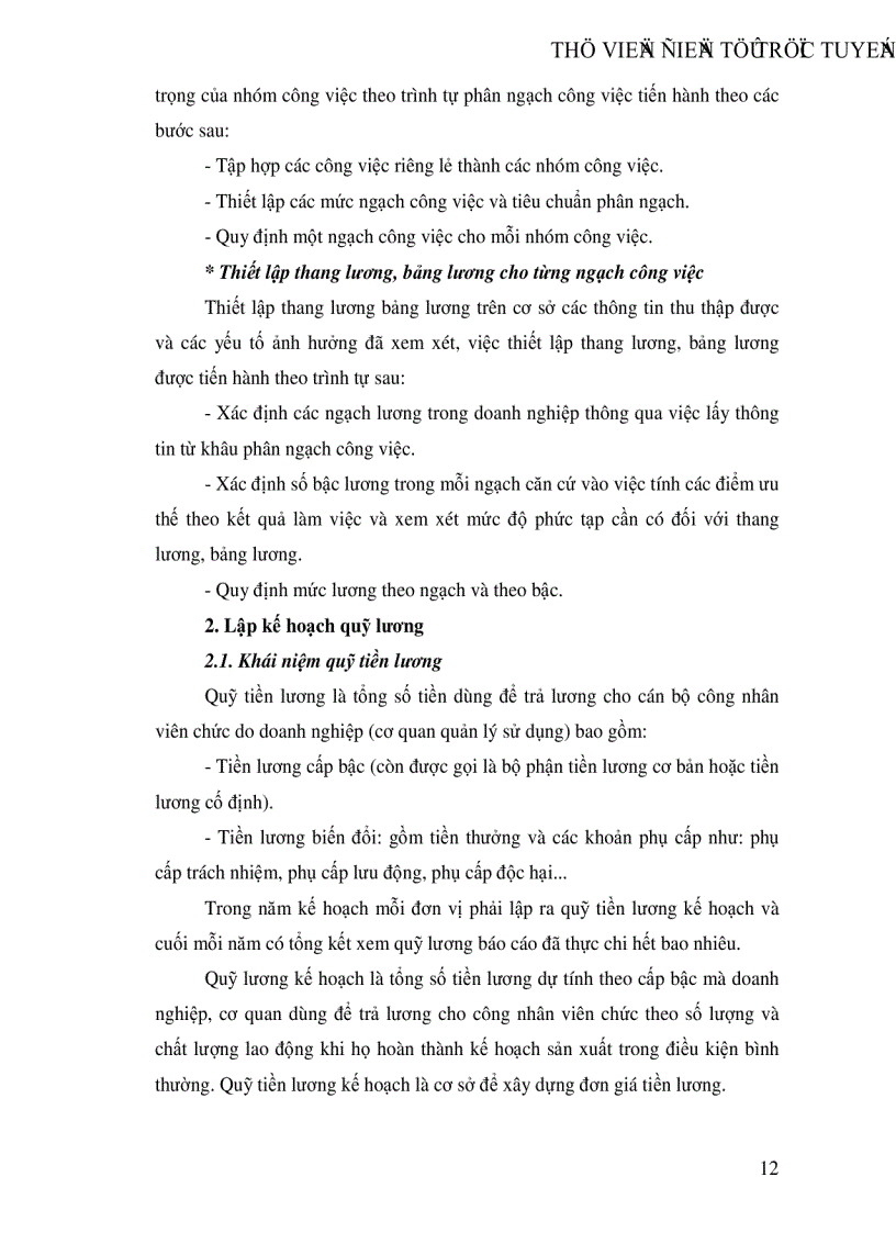 image for page Quản lý tiền lương và tiền công tại Công ty Khai thác công trình thuỷ lợi La Khê thực trạng và giải pháp