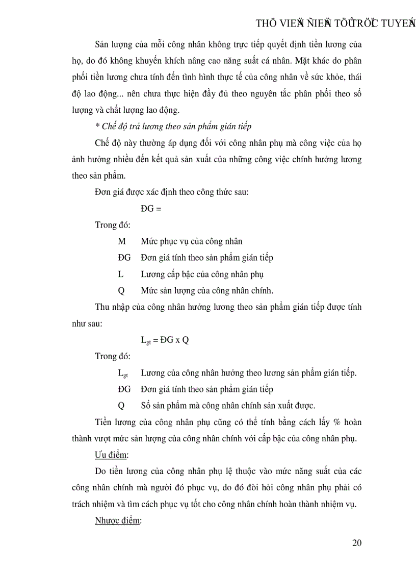 image for page Quản lý tiền lương và tiền công tại Công ty Khai thác công trình thuỷ lợi La Khê thực trạng và giải pháp