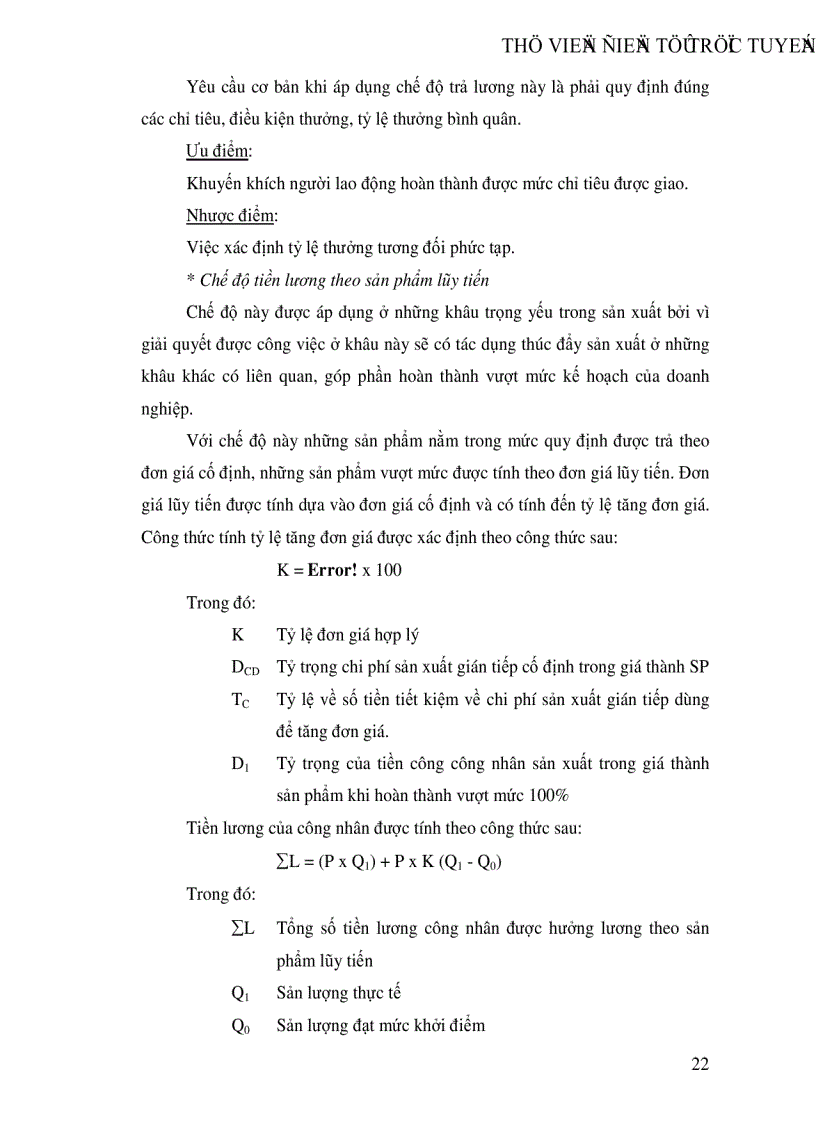 image for page Quản lý tiền lương và tiền công tại Công ty Khai thác công trình thuỷ lợi La Khê thực trạng và giải pháp