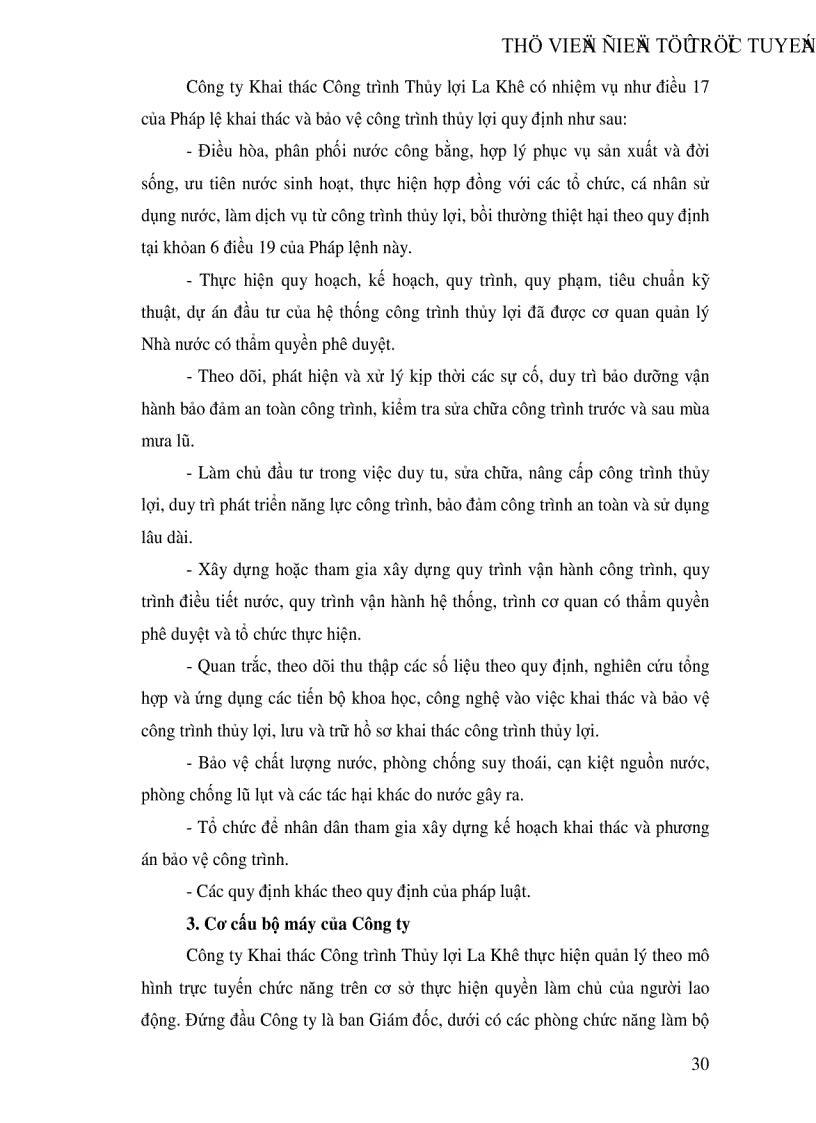 image for page Quản lý tiền lương và tiền công tại Công ty Khai thác công trình thuỷ lợi La Khê thực trạng và giải pháp