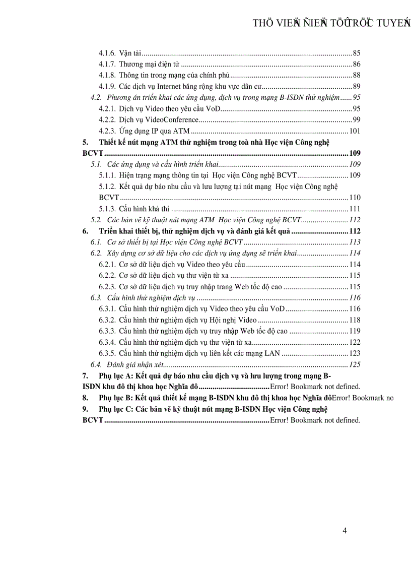 image for page Nghiên cứu công cụ thiết kế mạng B ISDN và xây dựng cấu hình mạng B ISDN thử nghiệm tại Khu đô thị Khoa học Nghĩa Đô