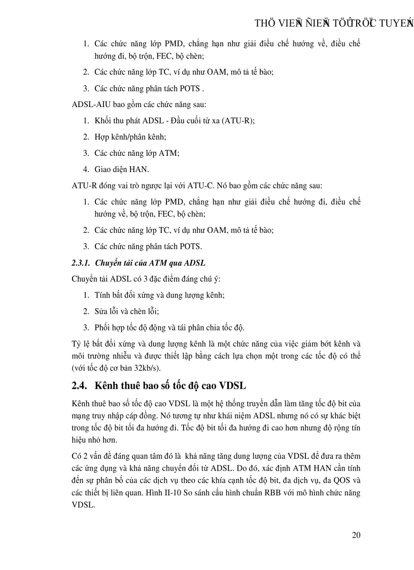 image for page Nghiên cứu công cụ thiết kế mạng B ISDN và xây dựng cấu hình mạng B ISDN thử nghiệm tại Khu đô thị Khoa học Nghĩa Đô