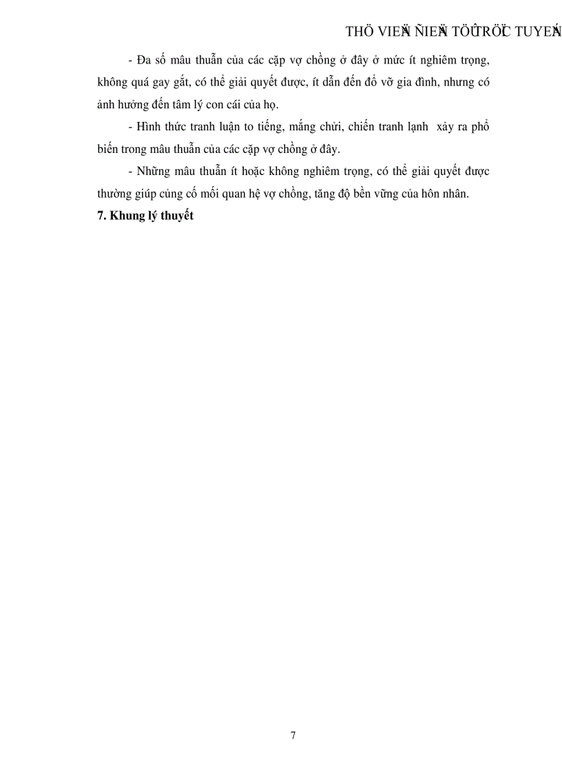 image for page Thực trạng Mâu thuẫn vợ chồng trong gia đình ở nông thôn hiện nay và những nhân tố ảnh hưởng Qua nghiên cứu trường hợp tại xã Lộc Hòa thành phố Nam Định tỉnh Nam Định