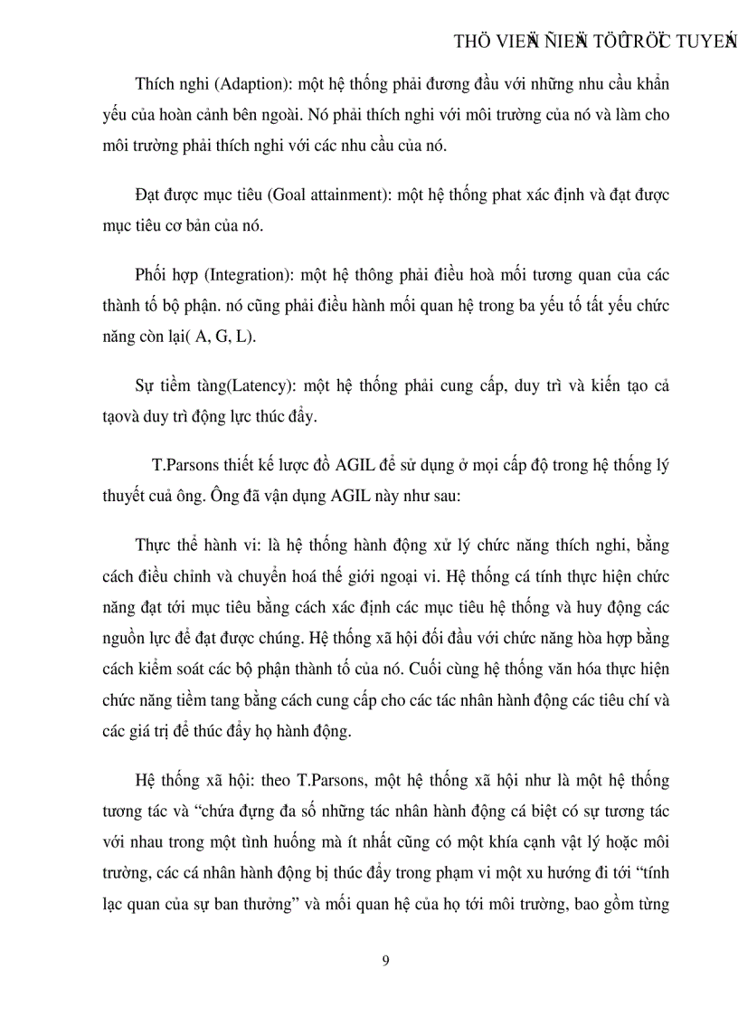 image for page Lý thuyết cấu trúc chức năng trong xã hội học