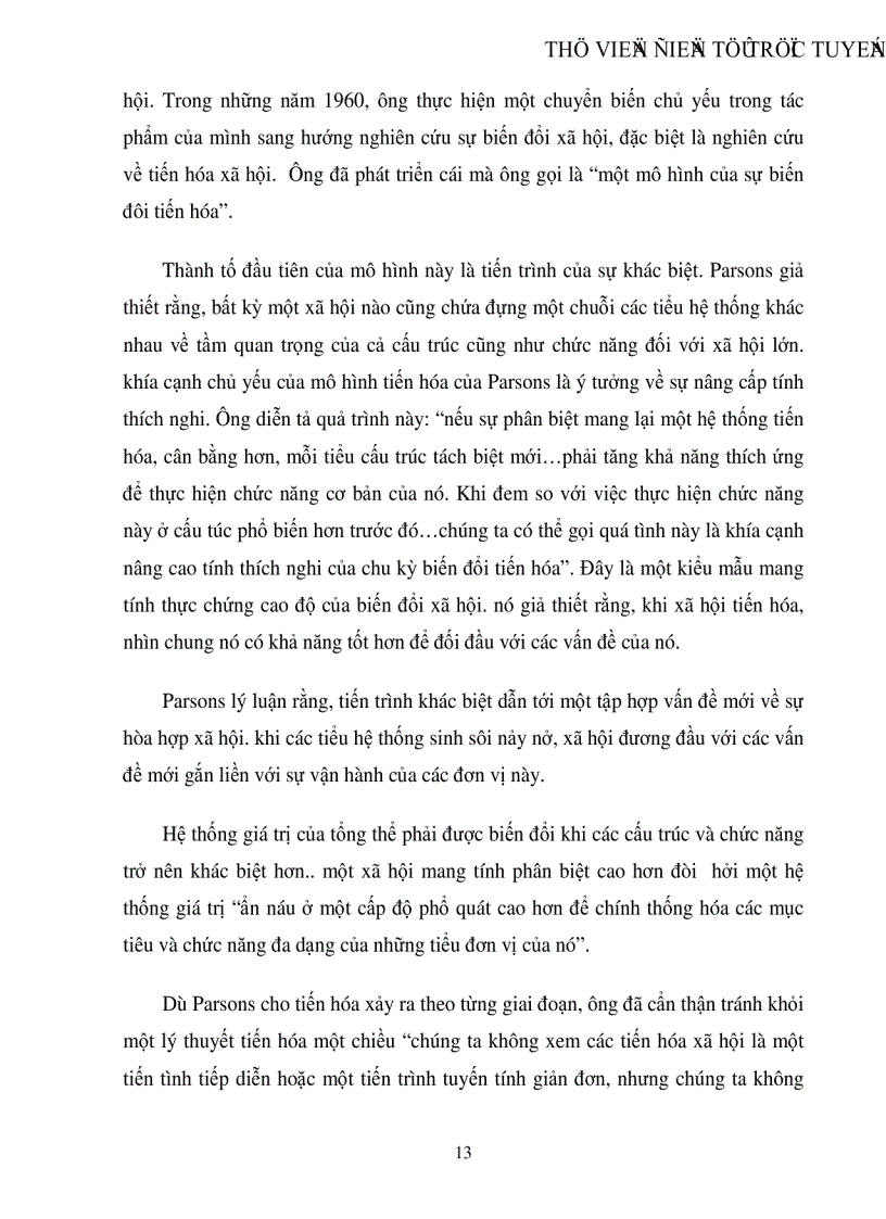 image for page Lý thuyết cấu trúc chức năng trong xã hội học