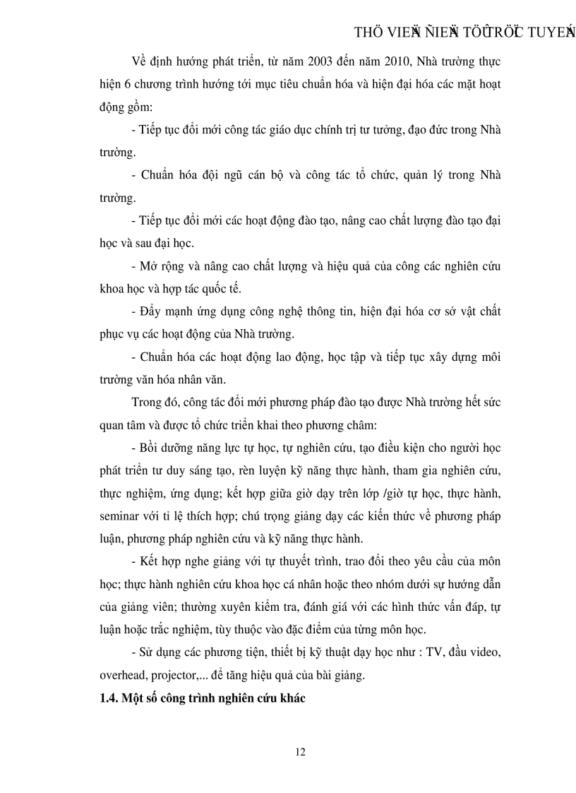 image for page Phản ứng của sinh viên trường ĐH KHXH NV đối với việc áp dụng phương pháp giảng dạy tích cực trong nhà trường hiện nay