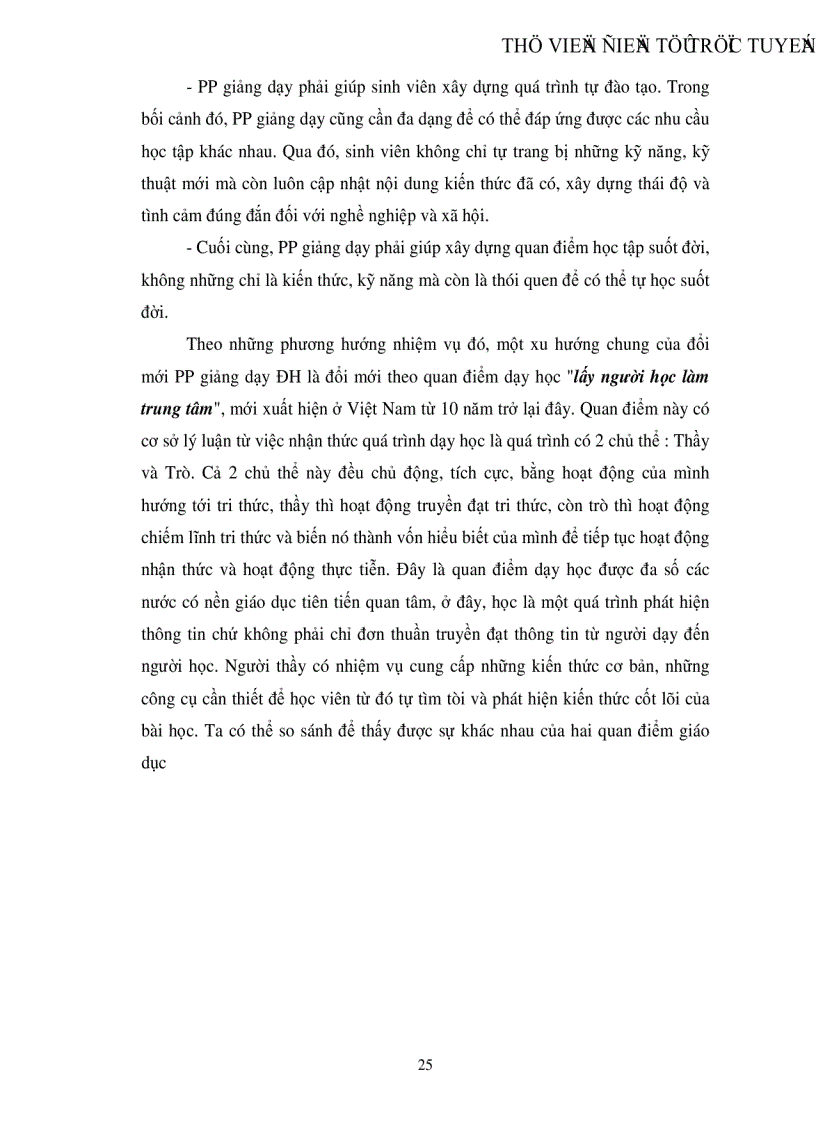 image for page Phản ứng của sinh viên trường ĐH KHXH NV đối với việc áp dụng phương pháp giảng dạy tích cực trong nhà trường hiện nay