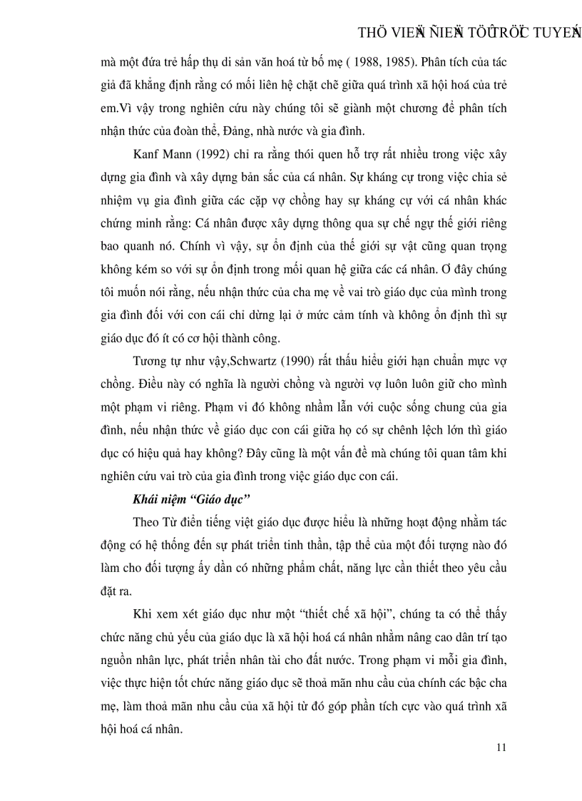 image for page Vai trò của gia đình miền núi trong việc giáo dục con cái của người dân tái định cư xã Tân Lập Mộc Châu Sơn La