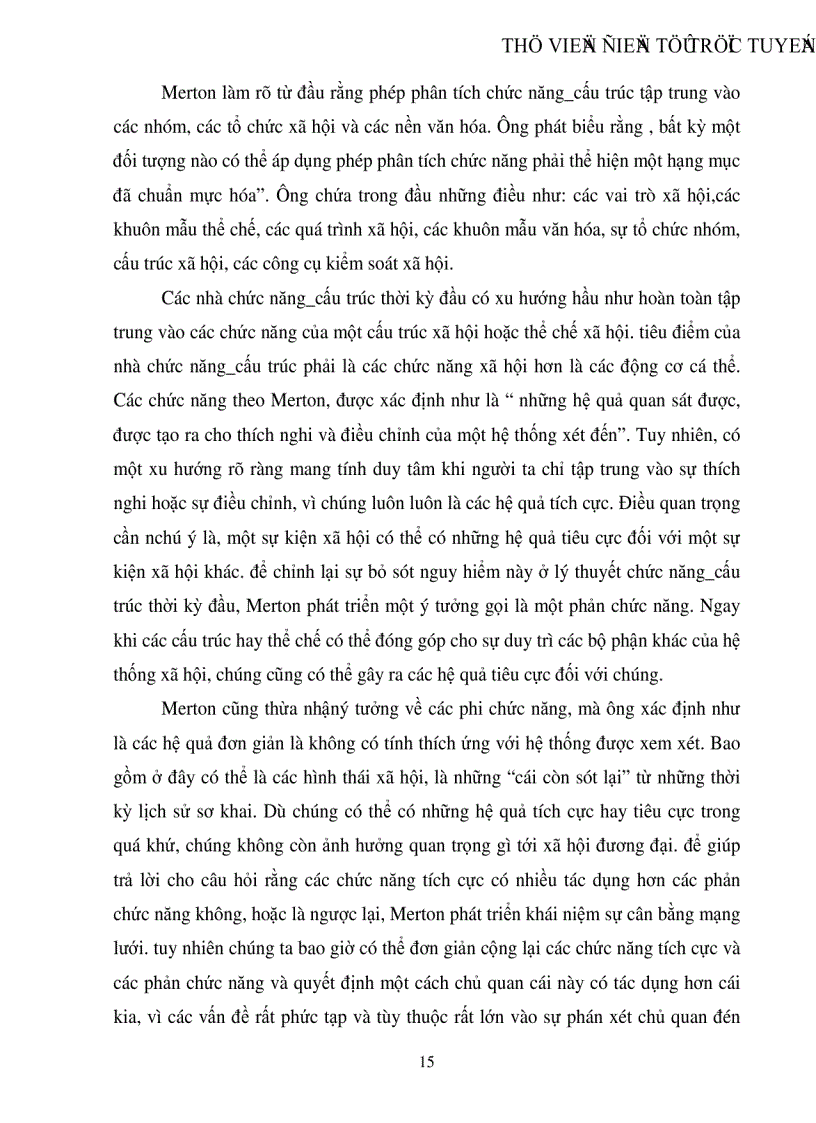 image for page Lý thuyết xã hội học hiện đại