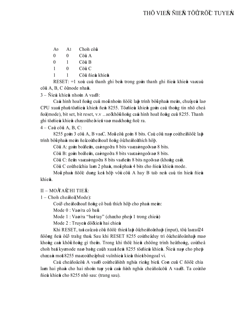 image for page Ứng dụng KIT 8051 dùng để chuyển đổi A D D A