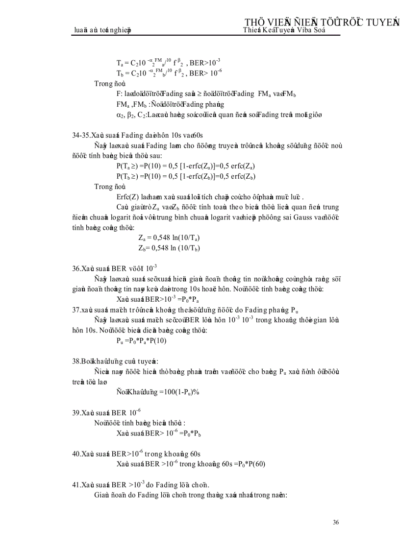 image for page Thiết kế tuyến Viba số