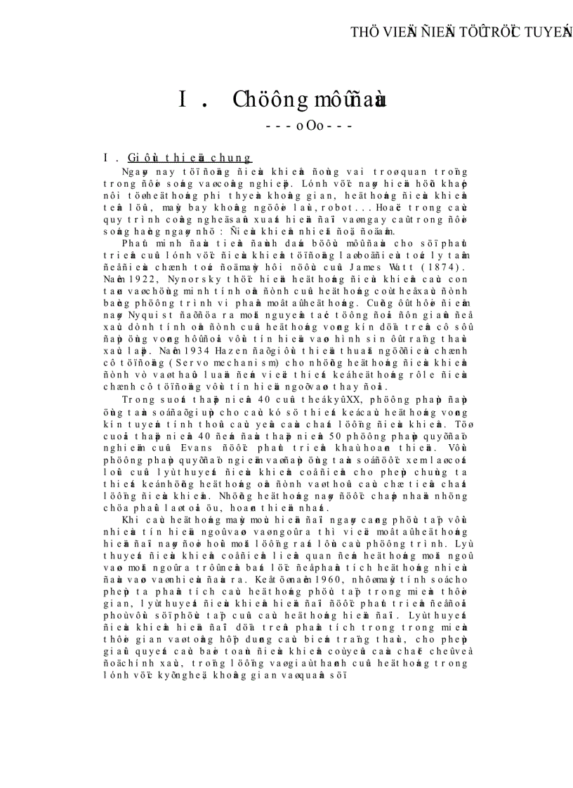 image for page Sử dụng MATLAB tạo ra hộp công cụ dùng để giải các bài toán trong tự động điều khiển