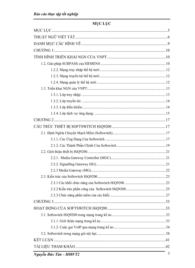 image for page Chuyển mạch mềm TÌM HIỂU CẤU TRÚC SOFT SWITCH HiQ9200 TRONG VNPT