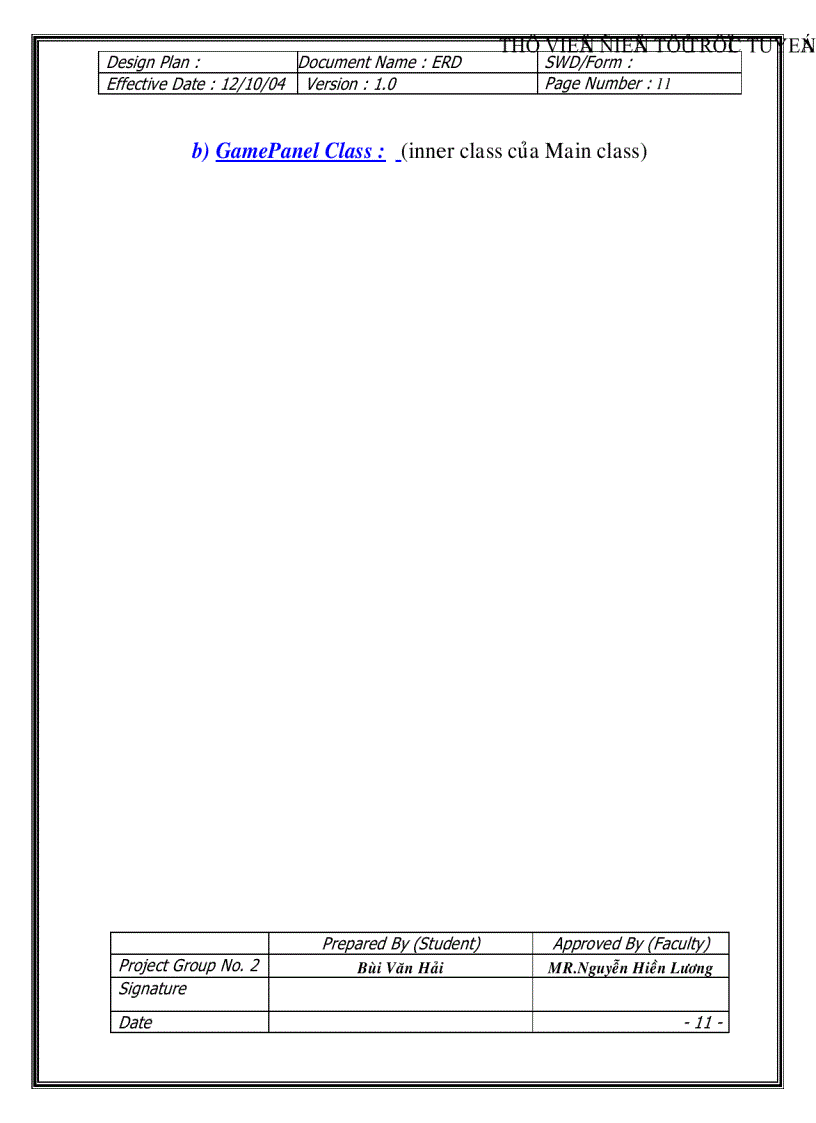 image for page Trò chơi xếp gạch bằng ngôn ngữ Java theo phương pháp LTHDT