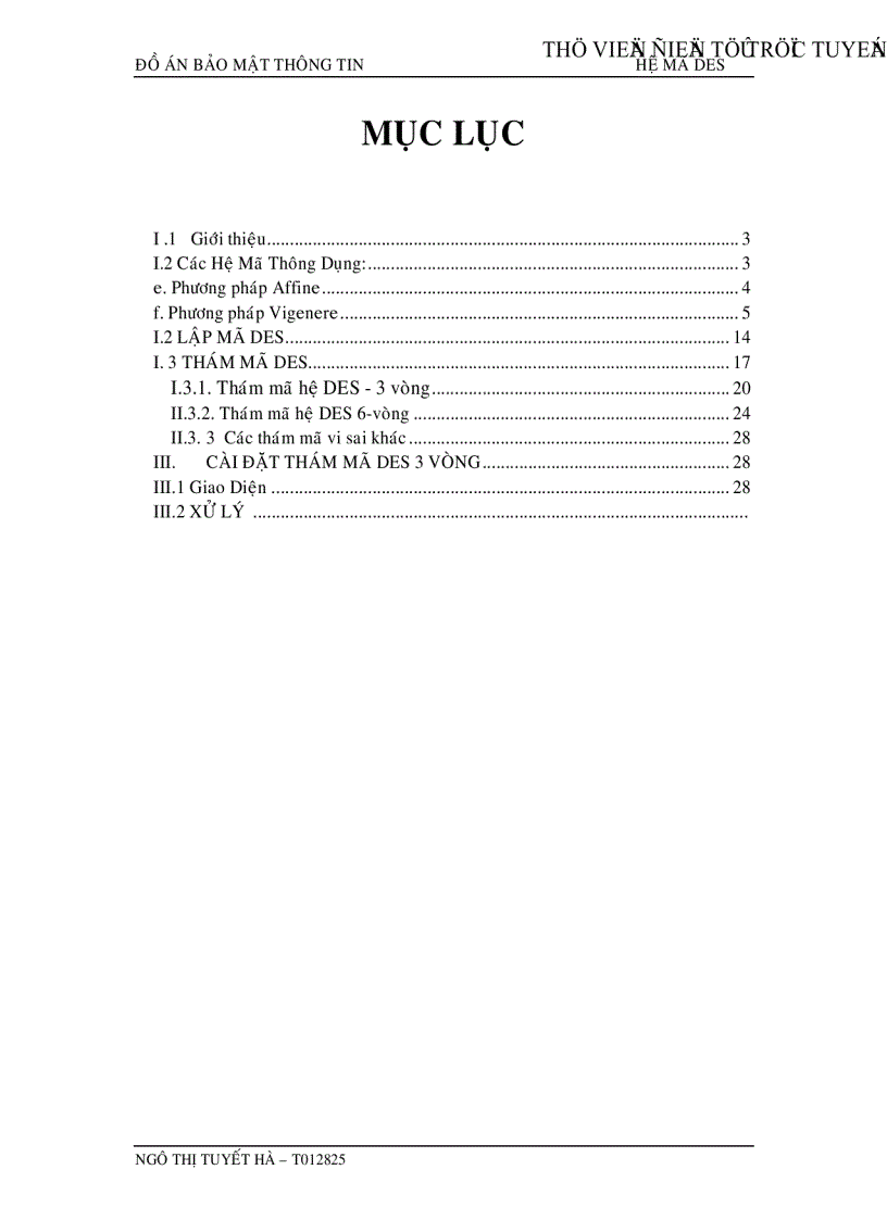 image for page Tìm hiểu hệ mã chuẩn cài đặt des và thám mã 3 vòng
