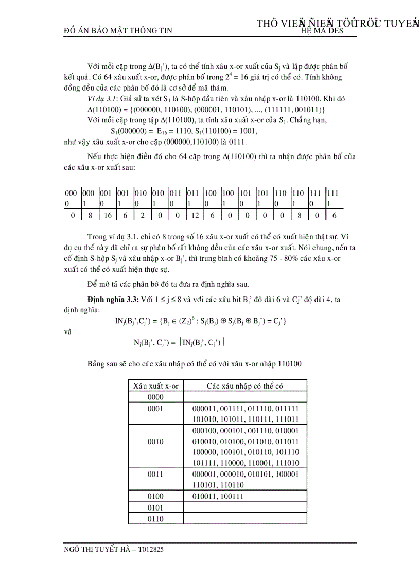 image for page Tìm hiểu hệ mã chuẩn cài đặt des và thám mã 3 vòng