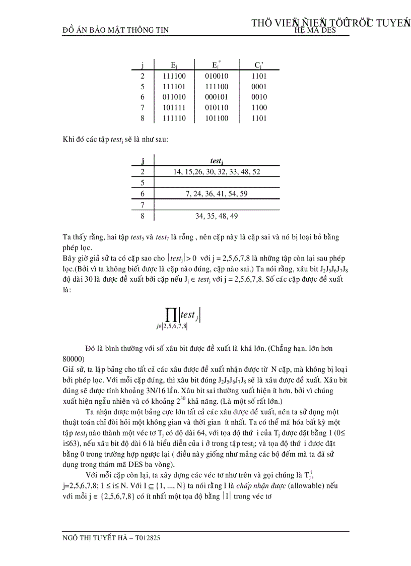 image for page Tìm hiểu hệ mã chuẩn cài đặt des và thám mã 3 vòng