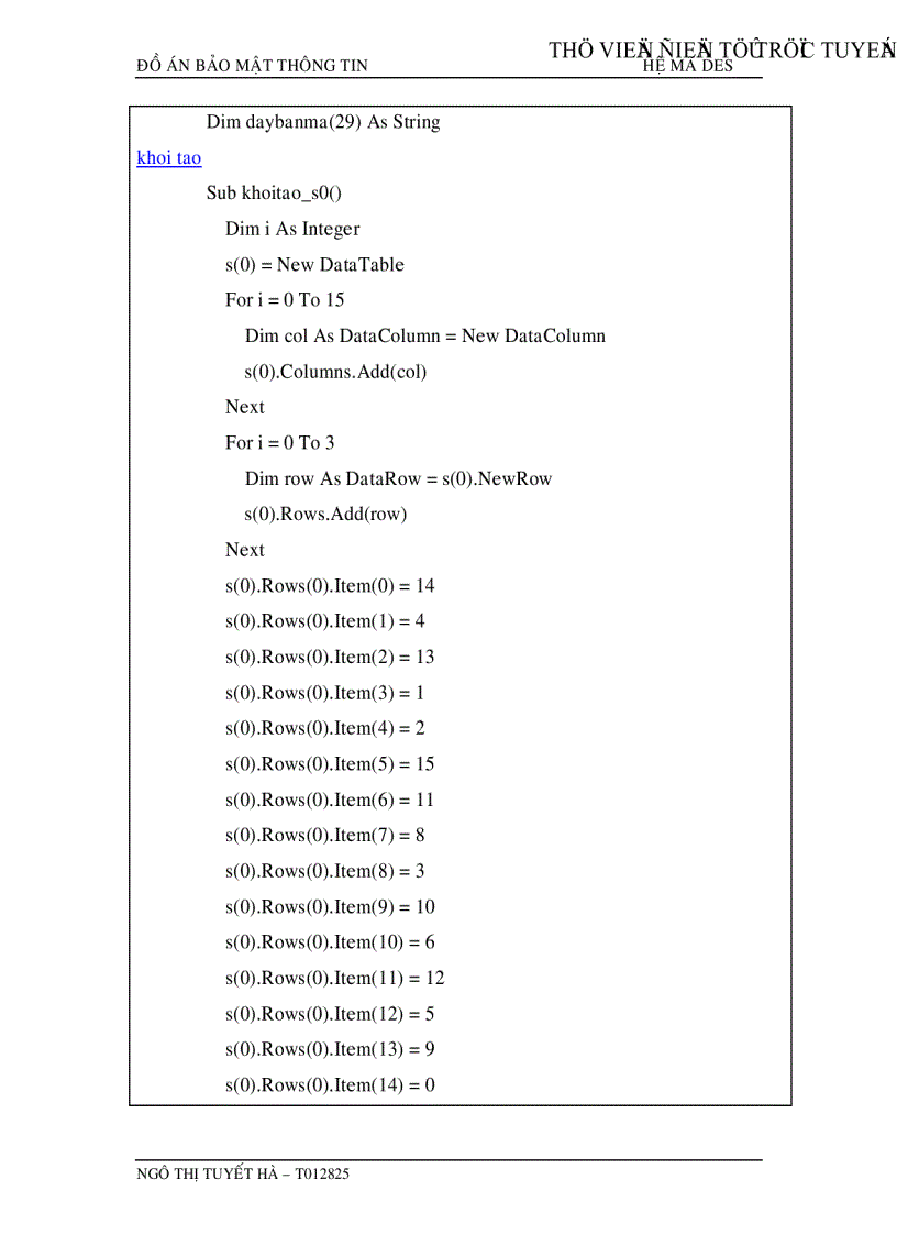 image for page Tìm hiểu hệ mã chuẩn cài đặt des và thám mã 3 vòng