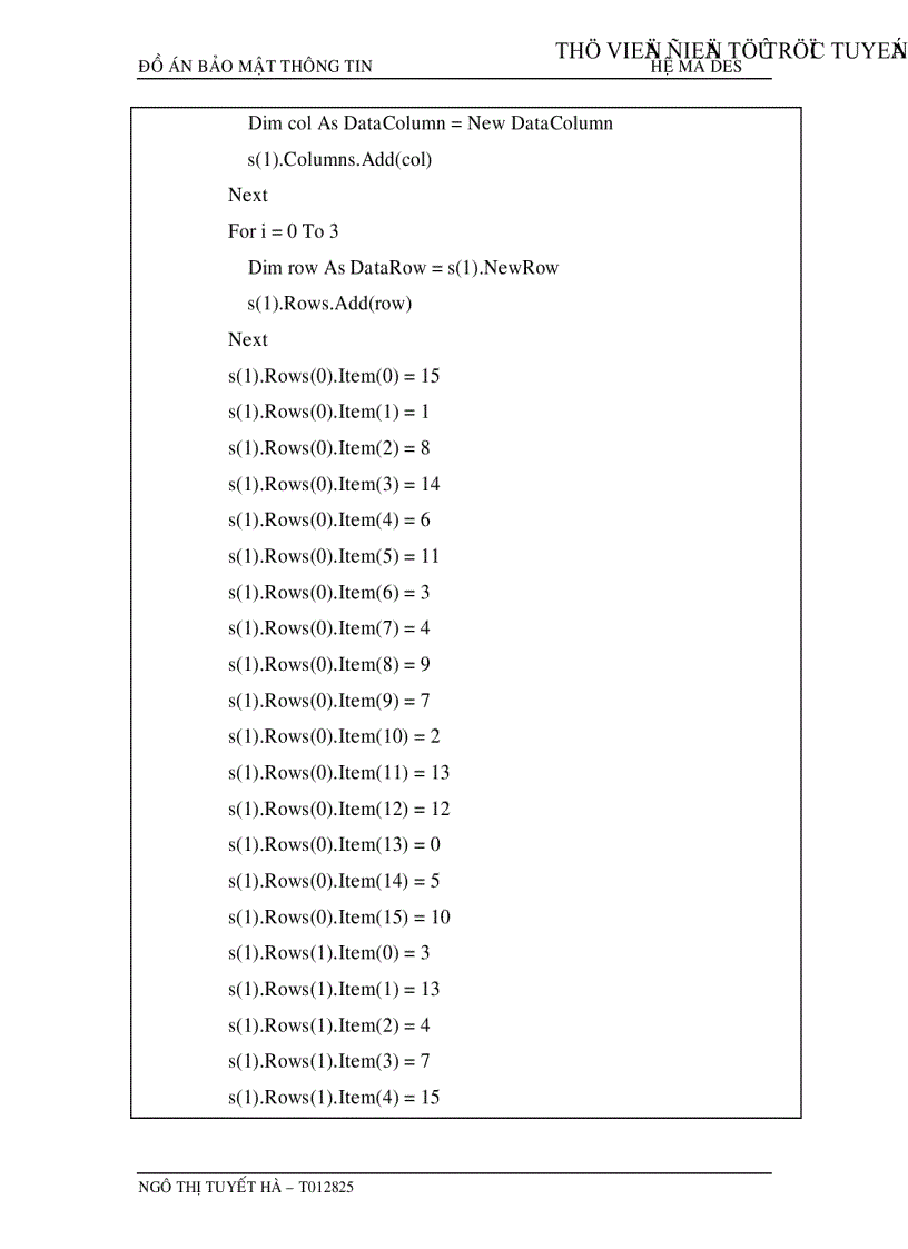 image for page Tìm hiểu hệ mã chuẩn cài đặt des và thám mã 3 vòng