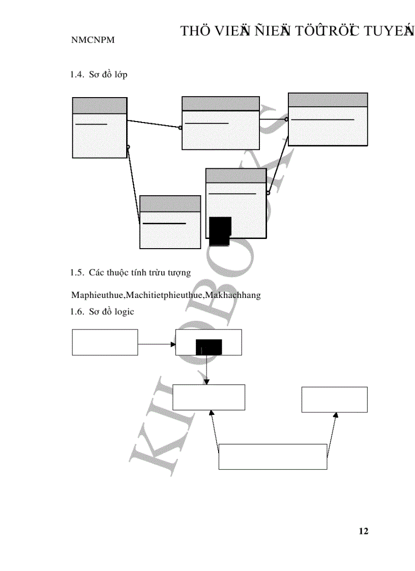 image for page Nhập môn Công nghệ phần mềm Phần mềm quản lý khách sạn