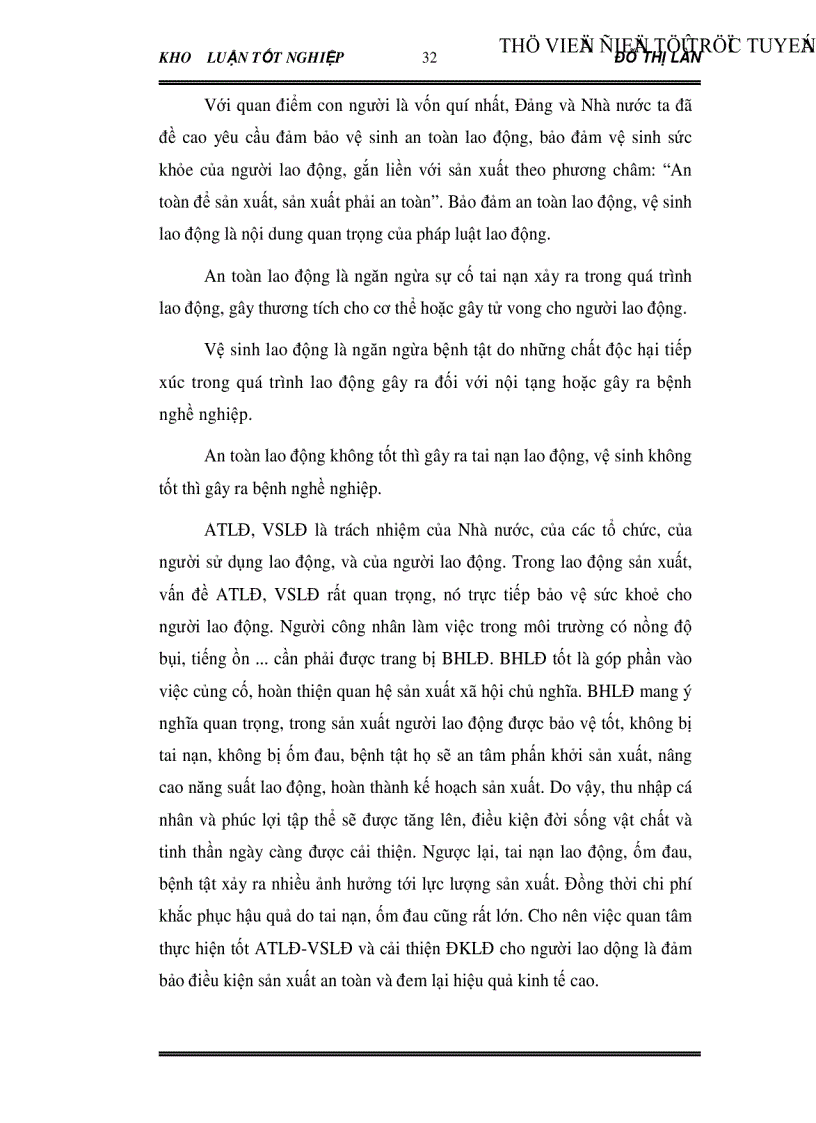 image for page Vai trò của Công đoàn trong việc cải thiện điều kiện lao động cho công nhân Qua khảo sát tại Công ty CP may Chiến Thắng