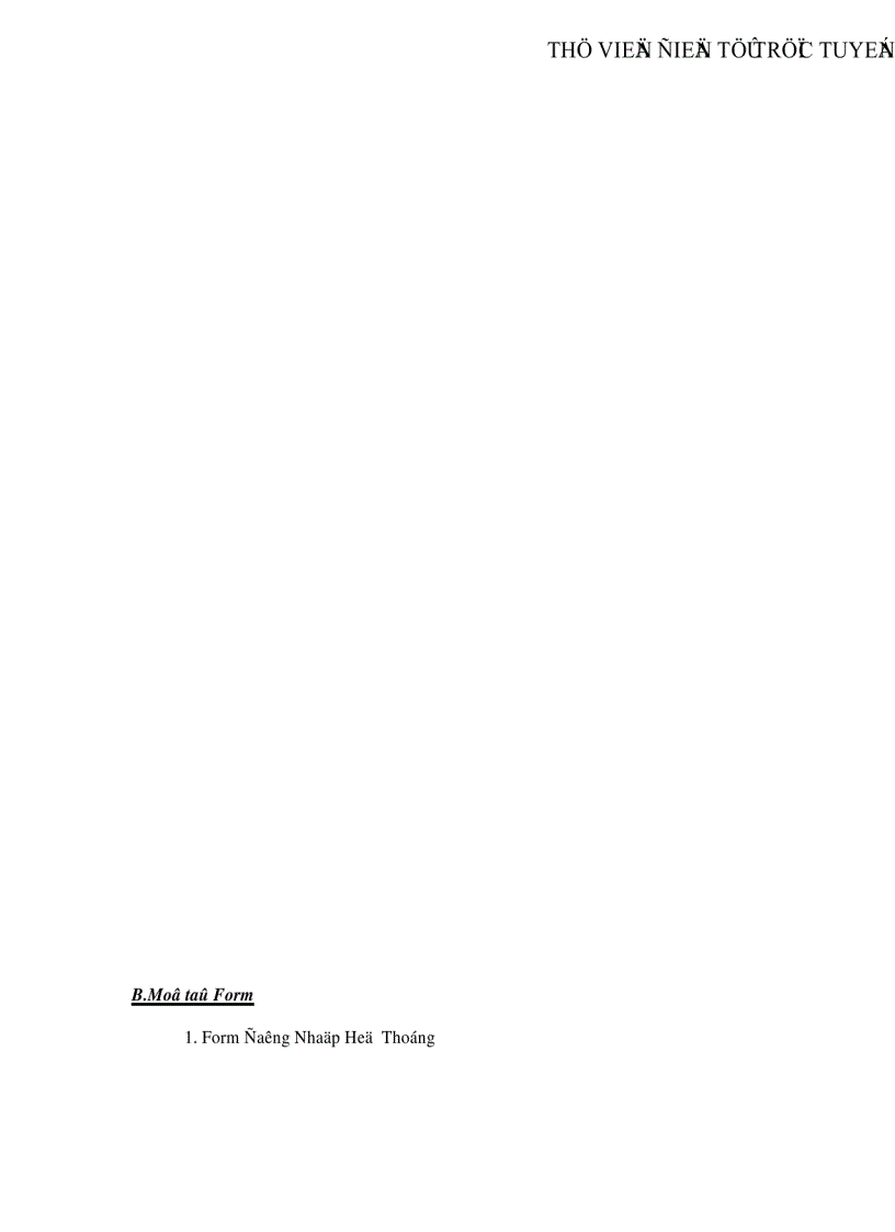 image for page Phân tích thiết kế hệ thống thông tin quản lí mua bán laptop ở siêu thị điện máy