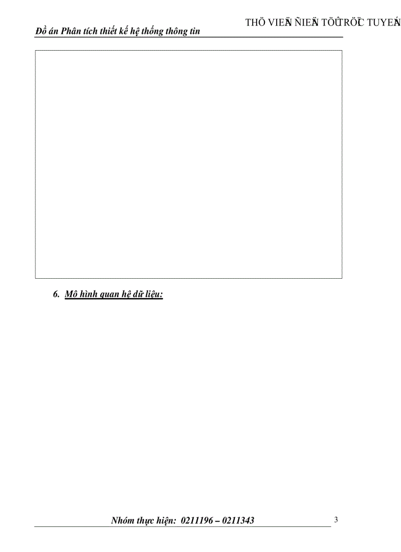 image for page Phân tích thiết kế hệ thống thông tin Chương trình thi trắc nghiệm qua mạng