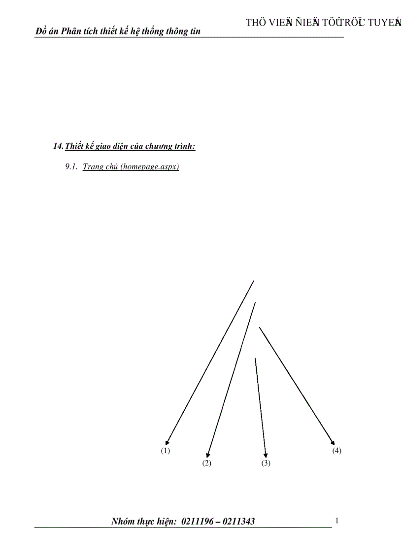 image for page Phân tích thiết kế hệ thống thông tin Chương trình thi trắc nghiệm qua mạng