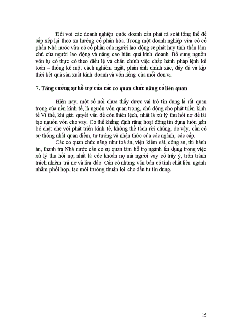 image for page Nâng cao hoạt động cho vay của tổ chức tín dụng