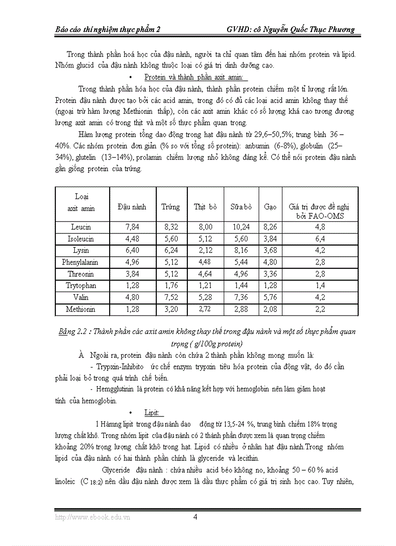 Công nghệ chế biến sữa đậu nành