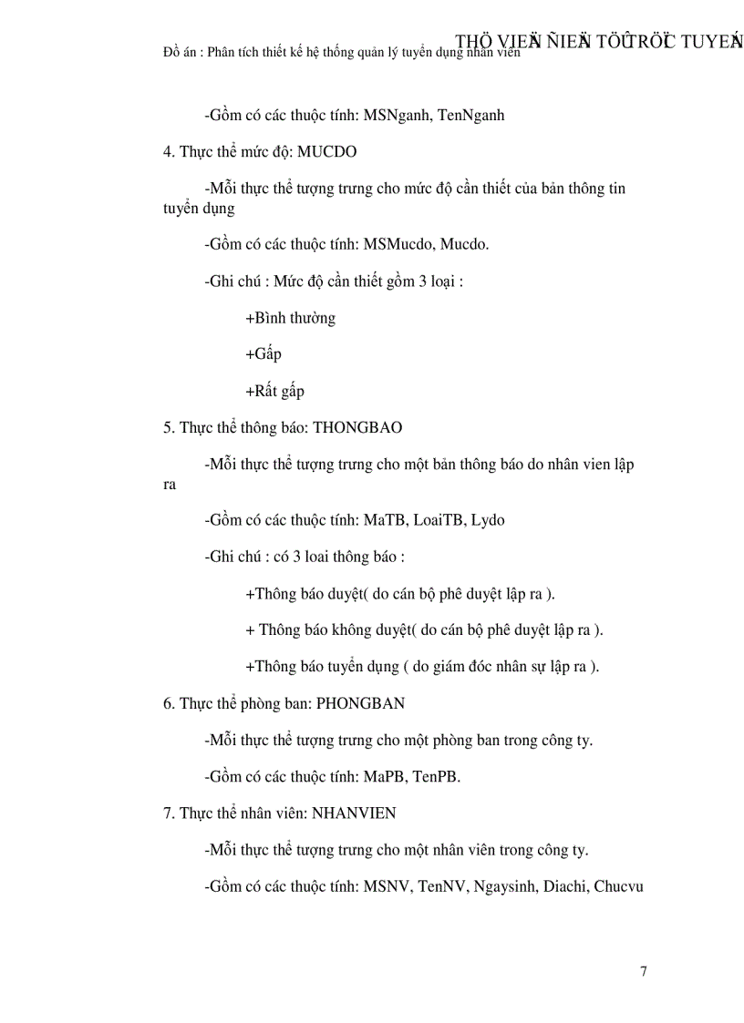 image for page Phân tích thiết kế hệ thống quản lý tuyển dụng nhân viên