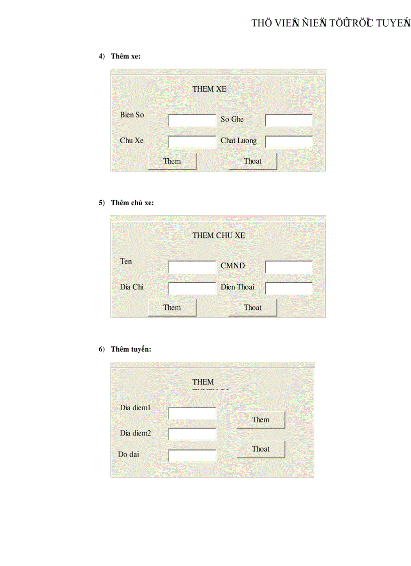 image for page Phân tích và thiết kế hệ thống thông tin quản lý bến xe Miền Đông