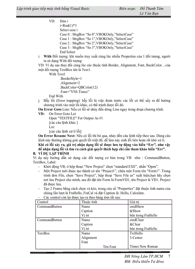 image for page Tài liệu học VB