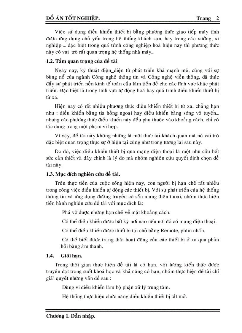 image for page Thiết kế và thi công mô hình điều khiển thiết bị qua mạng điện thoại