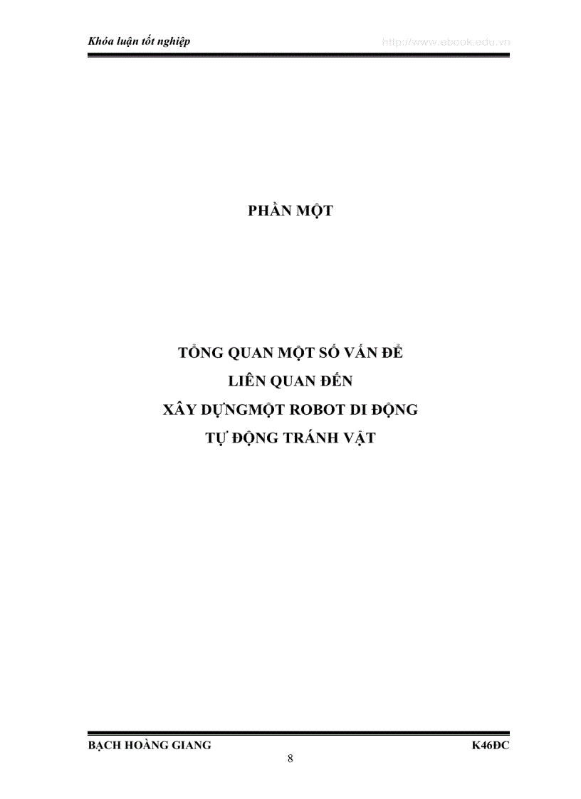 image for page Xây dựng robot di động tránh vật cản dựa trên các sensor siêu âm và sensor địa bàn