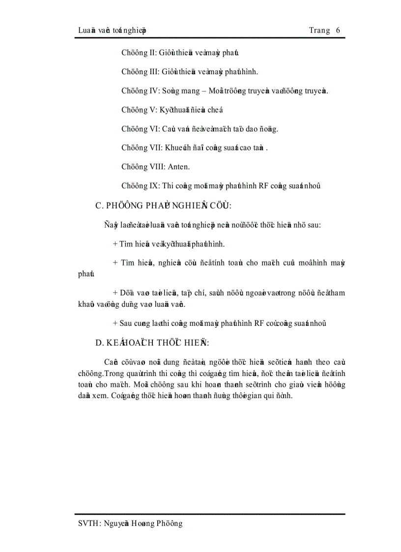 image for page Máy phát hình RF