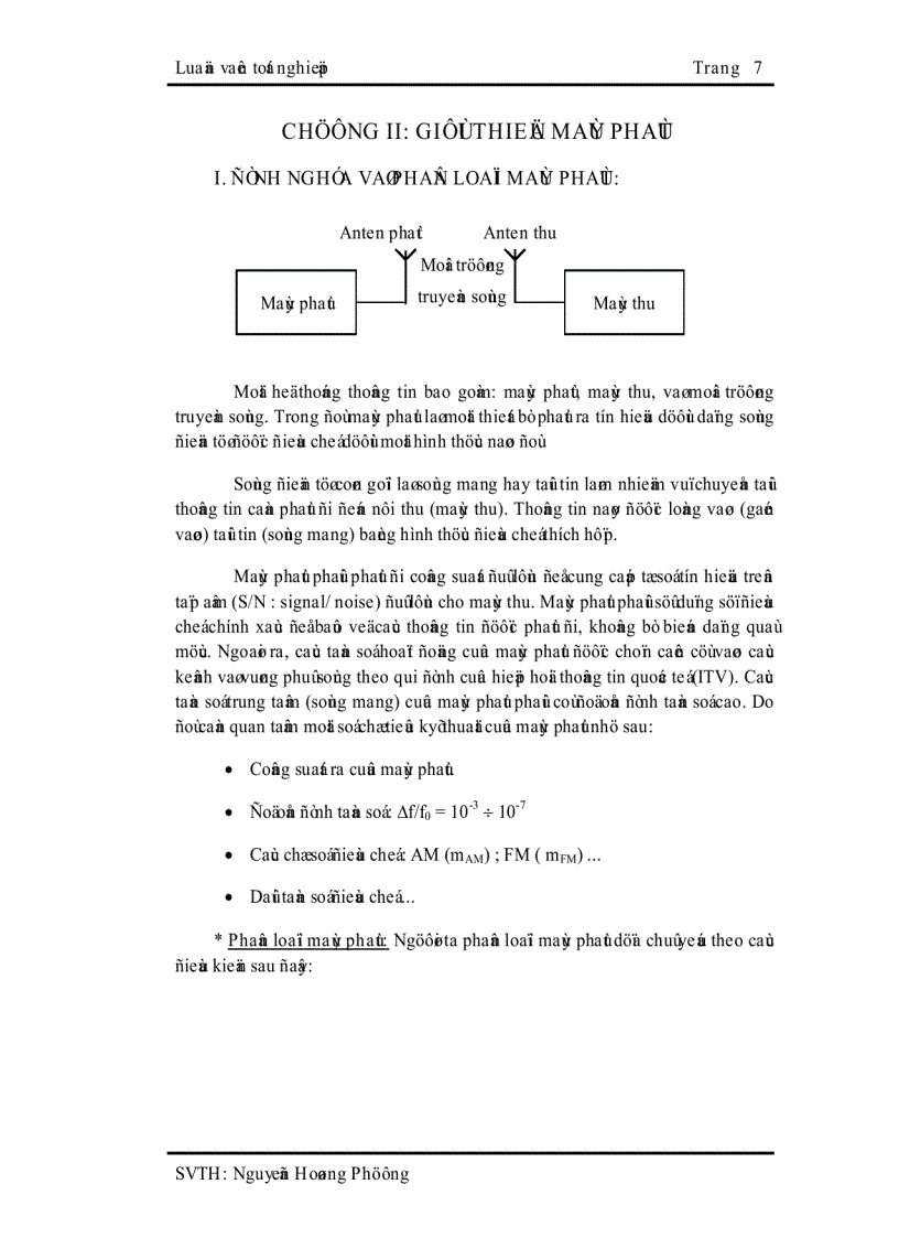 image for page Máy phát hình RF