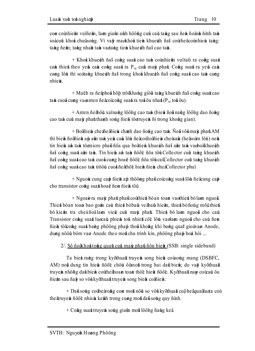 image for page Máy phát hình RF