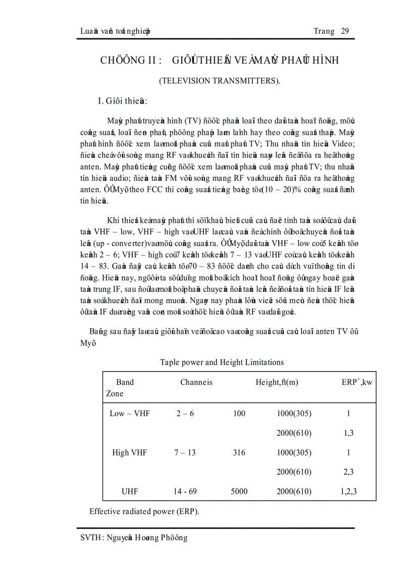 image for page Máy phát hình RF