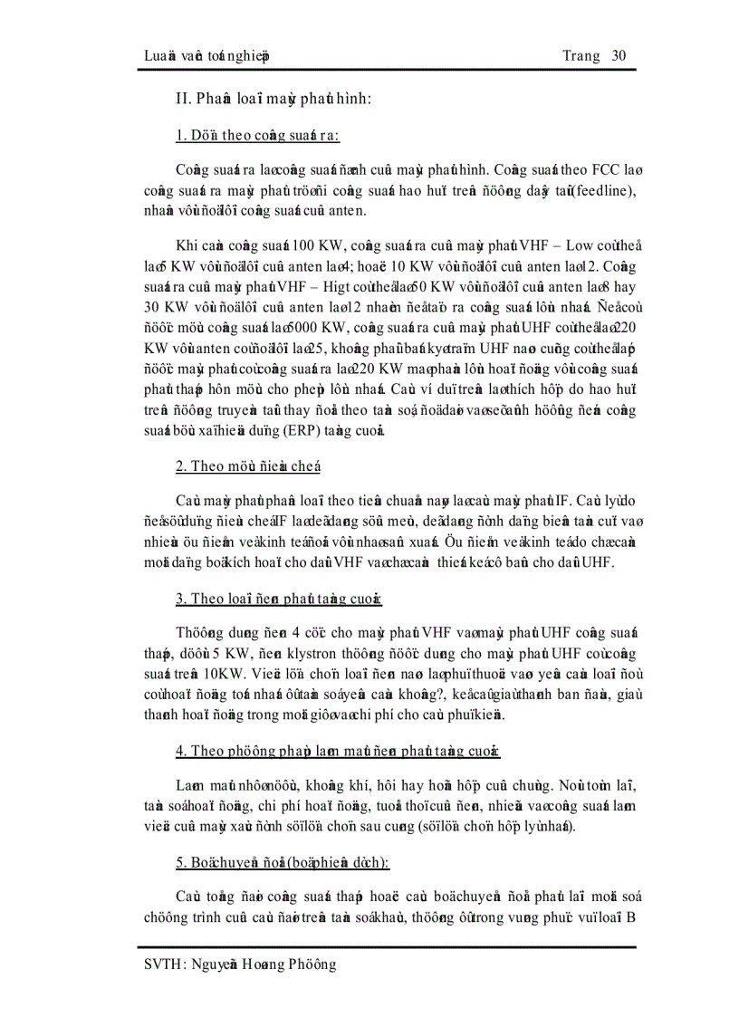 image for page Máy phát hình RF