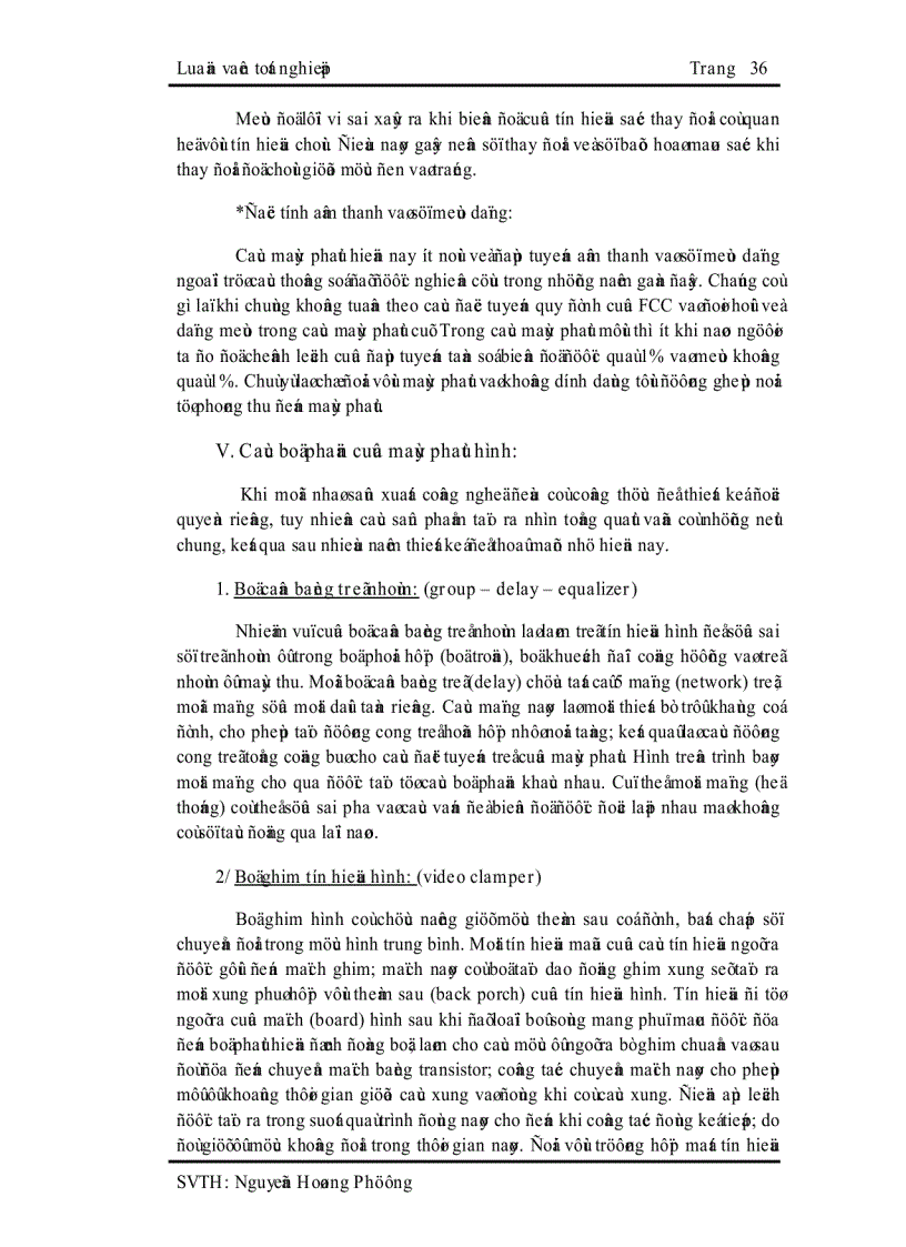 image for page Máy phát hình RF