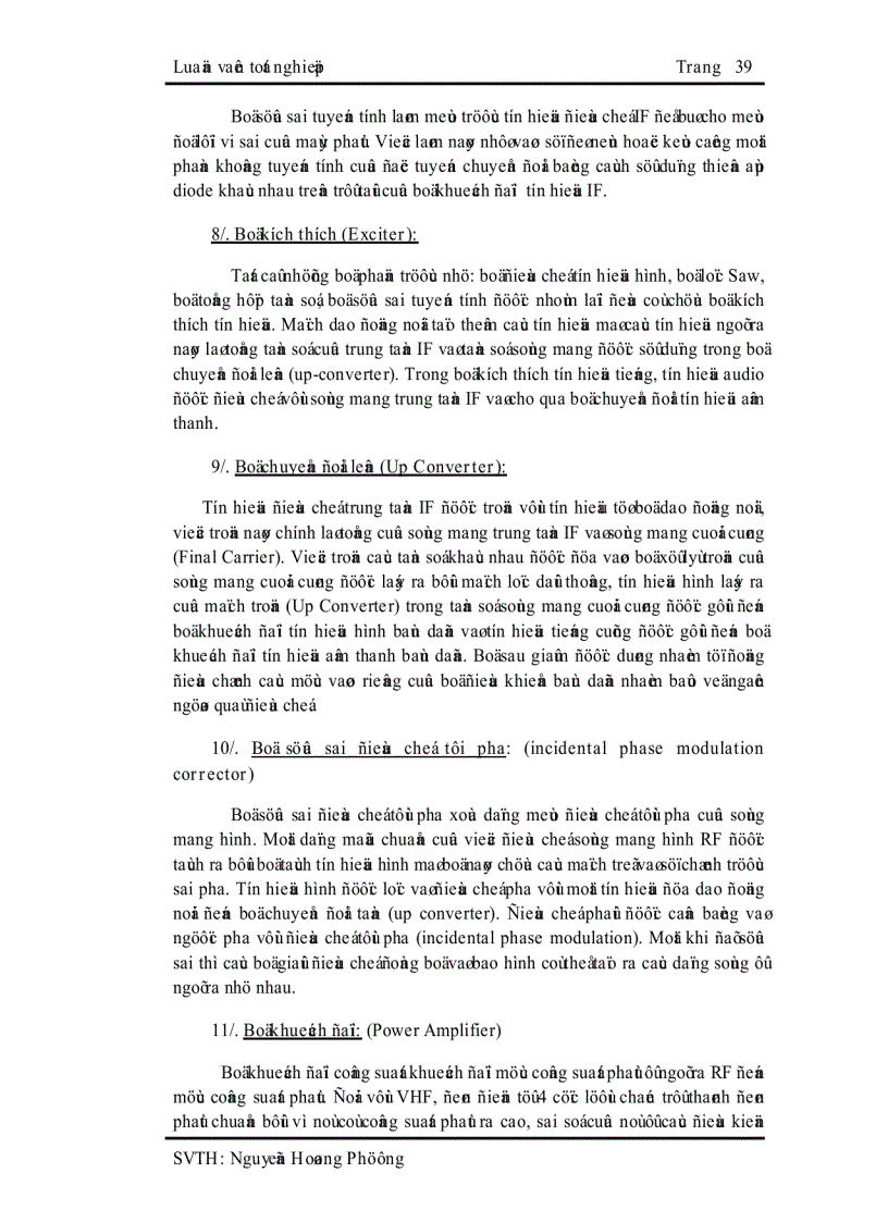 image for page Máy phát hình RF