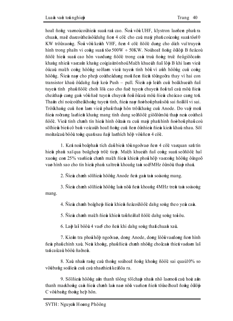 image for page Máy phát hình RF